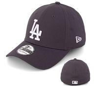 New Era Berretto da baseball da uomo, edizione limitata MLB 39Thirty Stretch Fit New York Yankees, Essential Basic (versione in lingua inglese), grigio/bianco, M