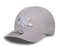 New Era Berretto da baseball per bambini 9FORTY New York Yankees, Grigio, Taglia unica