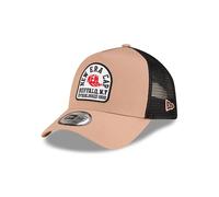 New Era Berretto da Camionista Regolabile Buffalo Cappello Cappellino da Baseball Toppa Visiera Curva Maglia Beige Nero