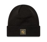 New Era Berretto Invernale Beanie - Metal Badge York Yankees, Nero, Taglia Unica