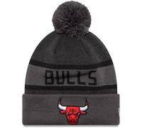 New Era Berretto Invernale Chicago Bulls Charcoal, Carbone, Taglia Unica
