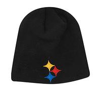 New Era Berretto invernale lavorato a maglia, con logo NFL Elemental, Pittsburgh Steelers, Taglia unica