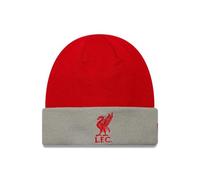 New Era Berretto Liverpool FC Contrast Cuff Rosso e Grigio