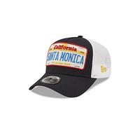 New Era Berretto Marca Modello License Plate Trucker NEWERA Nvy