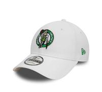 New Era NBA 9Forty Cappellino regolabile Boston Celtics, bianco, taglia: unica, bianco, Taglia unica