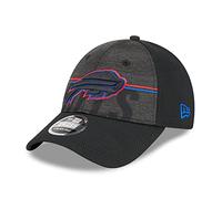 New Era Berretto regolabile da uomo 940SS NFL Training CW ~ Buffalo Bills Nero, Nero , Taglia unica