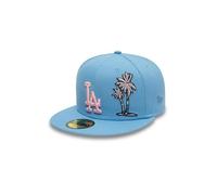 New Era 59fifty Mlb La Dodgers Unisex - Cappellini Blu - Taglia 7 1/4 - Algodón Blue 7 1/4