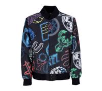 New Era - Bomber NBA All Over Print - - Jackets - Uomo - Multicolore - S