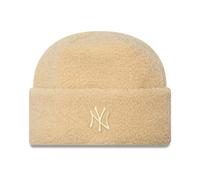 New Era Borg Sherpa NY Yankees - Berretto invernale da donna, colore: Beige