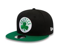 New Era Boston Celtics NBA Essential Nero Verde 9Fifty Berretto Snapback Regolabile