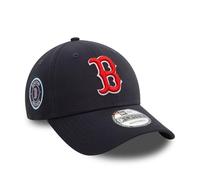 New Era Boston Red Sox Berretto da Baseball MLB Blu Logo della Squadra Visiera Curva Strapback Cappello