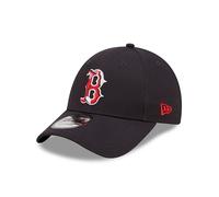 New Era Boston Red Sox Berretto MLB Baseball Cappello Regolabile Logo della Squadra 9Forty Blu
