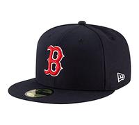 New Era Boston Red Sox cap 59Fifty Basecap Baseball Fitted Kappe MLB Navy - 7 1/8-57cm (M)