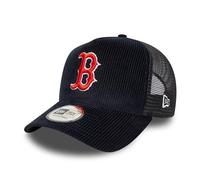 New Era Boston Red Sox Cappello Trucker Cord A-Frame Blu Scuro