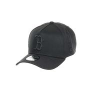 New Era Boston Red Sox MLB Black on Black 9Forty A-Frame Snapback cap
