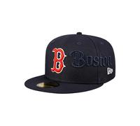 New Era Boston Red Sox Script 59Fifty Cap Blau 7