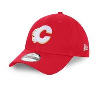 New Era Calgary Flames NHL Injection Rosso 9Forty Snapback Berretto Regolabile