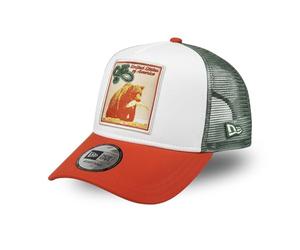 New Era California Bear Multicolour A-Frame Adjustable Trucker Cap - One-Size