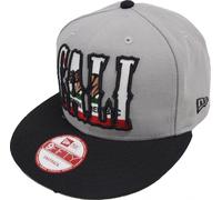 New Era California Edition Bear In Cali Grey Black Snapback Cap 9FIFTY