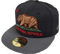 New Era California Edition Cali Republic Black Cap 59Fifty Fitted Limitato