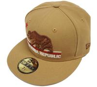 New Era California Edition Cali Republic Wheat Cap 59Fifty Fitted Basecap