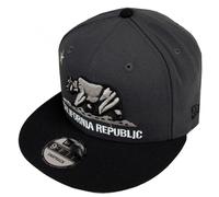 New Era California Republic Graphite Black Snapback Cap 9Fifty 950 Limitato