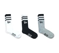 New Era Calzini Crew Retro Stripe 3 Paia