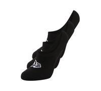 NEW ERA Calzino nero / bianco, Taglia 39-42