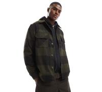 New Era - Camicia giacca verde a quadri S