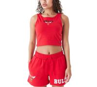 New Era Canottiera da donna Chicago Bulls, rosso, Colore: rosso, M