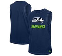 New Era Canottiera da uomo College Navy Seattle Seahawks Leisure Collection