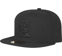 New Era Cap Baseball California Angels Black On Black 59Fifty Fitted
