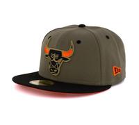 New Era Cappellino 59FIFTY NBA Limited Edition da uomo, Oliva/nero/arancione, 57-58