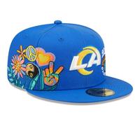 New Era Cappellino 59Fifty NFL Los Angeles RamsEra Berretto Baseball Cappello Hiphop 7 3/8 (58,7 cm) - Blu