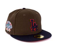 New Era Cappellino 59FIFTY NFL NBA MLB Limited Edition, Los Angeles Dodgers marrone, 63-64