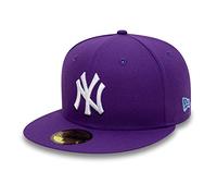 New Era Cappellino 59FIFTY NFL NBA MLB Limited Edition, New York Yankees viola bianco, 59/60 cm