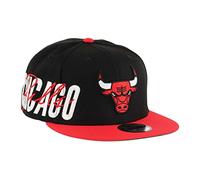 New Era Cappellino 9Fifty Classic Chicago BullsEra Berretto Baseball Cappello Hiphop Taglia Unica - Nero