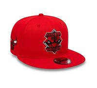 New Era Cappellino 9Fifty Diamond Patch BullsEra Berretto Baseball Cappello Hiphop M/L (57-59 cm) - Rosso