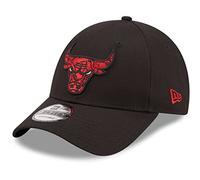 New Era Cappellino 9Forty Marble Infill BullsEra Berretto Baseball Curved Brim cap Taglia Unica - Nero