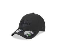 New Era Repreve Outline 9FORTY LOSLAK BLKBLK Los Angeles Lakers - Coperchio Maschio,