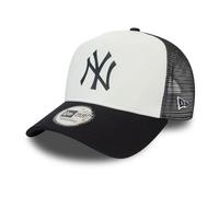 Cappellino New Era Team Colour Block A-Frame 9FORTY New York Yankees bianco nero