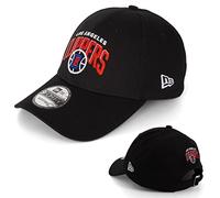 New Era Cappellino da baseball; NFL, MLB, NBA; Yankees Lakers, Bulls Chiefs, Raiders, Dodgers Sox, Los Angeles Clippers Black, Taglia unica