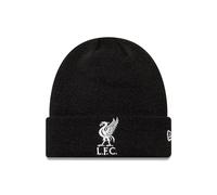 New Era Cappellino Invernale Liverpool FC Nero Calcio Accessorio Cappello Reds Logo della Squadra Bordo risvoltato