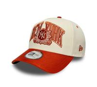 New Era Cappellino New York Yankees Suede 9Forty E-Frame Arancione