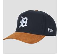 New Era Cappellino SUEDE VISOR E-FRAME DETROIT TIGERS in Marine Unica