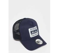 New Era - Cappellino trucker blu navy con toppa del logo One Size