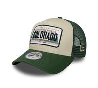 New Era Cappellino Trucker Colorado Licence Plate 9Forty A-Frame Verde