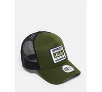 New Era - Cappellino trucker kaki con toppa del logo-Verde One Size