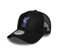 New Era Cappellino Trucker Liverpool FC Iridescent A-Frame Nero