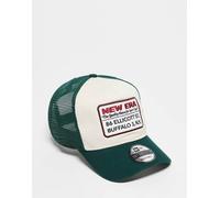 New Era - Cappellino trucker verde con toppa del logo One Size